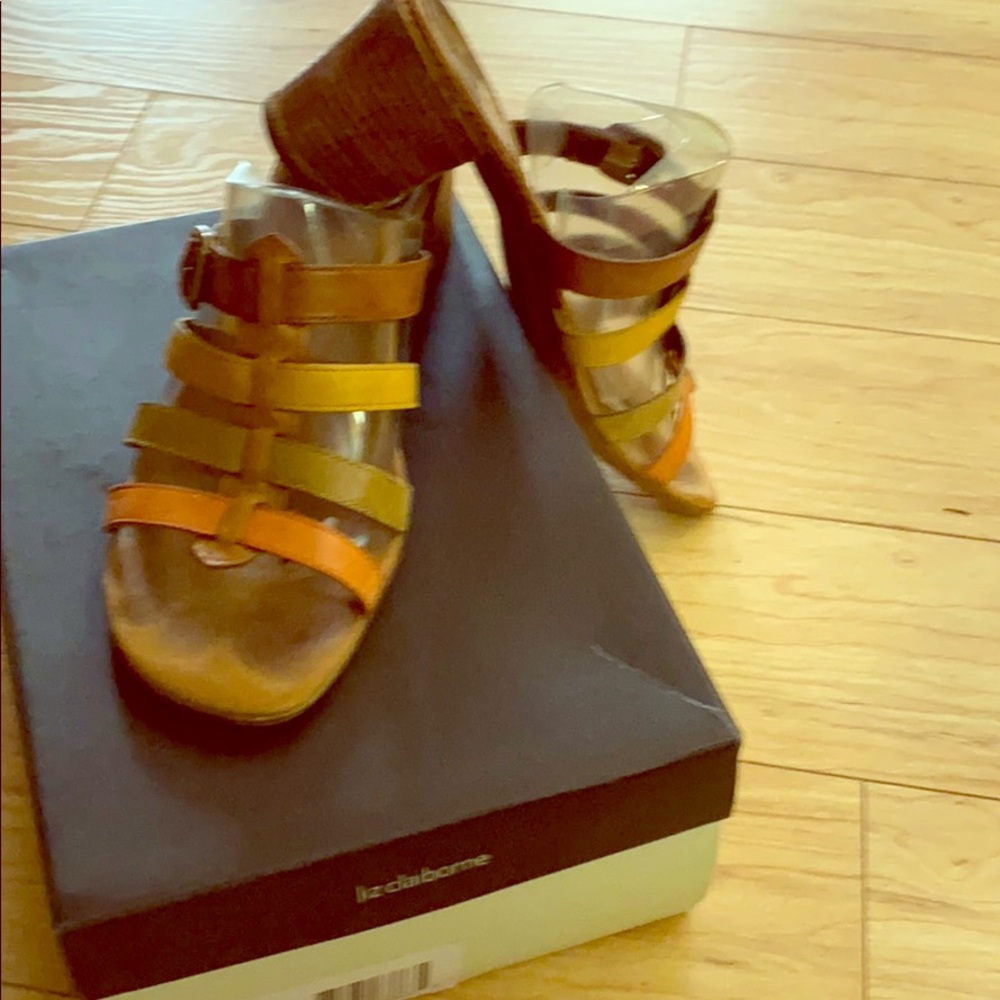 Leather; Multi colored; comfortable; dress casual